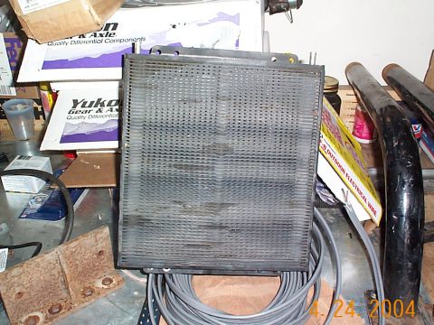 1992 Ford Bronco - Tranny cooler that I found in a van at the bone yard.