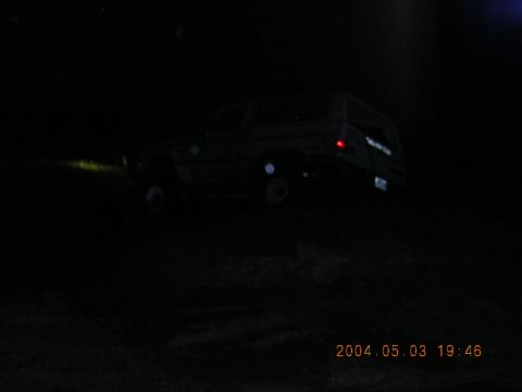 1984 Chevrolet Blazer - 1984 Chevrolet Blazer seen at night. The vehicle's body style is consistent with this model year.