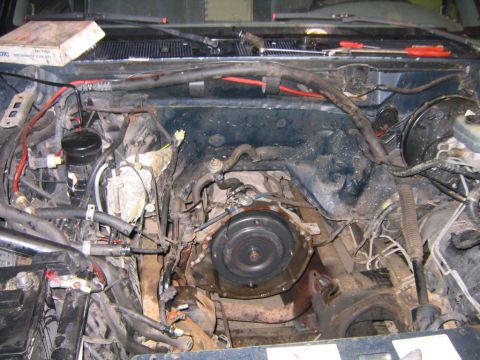 1994 Ford Bronco - Motor out