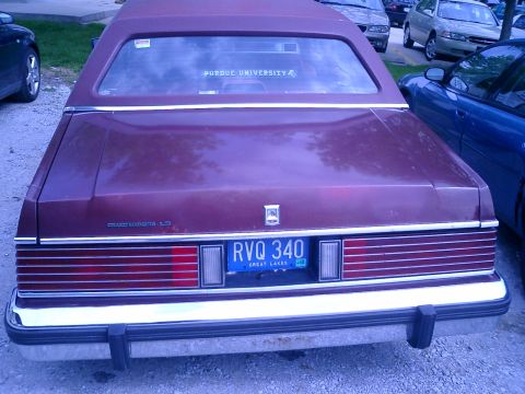 1987 Mercury Grand Marquis - Rear