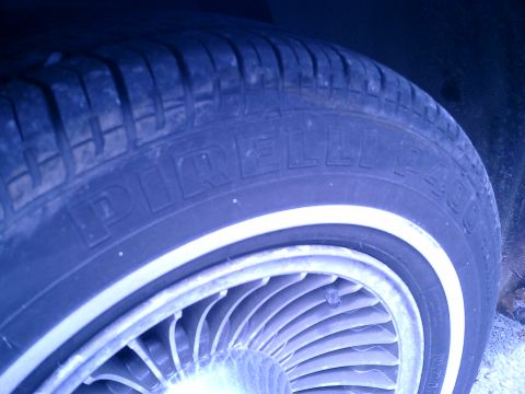1987 Mercury Grand Marquis - Pirelli P400 Touring Tyre 215/70 R15 Average Running Pressure Winter: 42psi Summer: 38psi