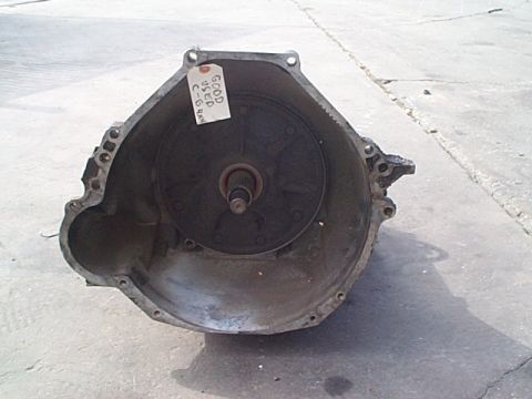 1981 Ford Bronco - Used C-6 4x4 automatic transmission case shown on concrete.