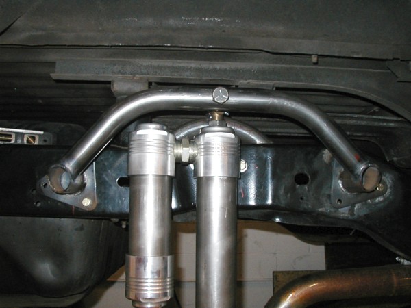 Rear shock hoop