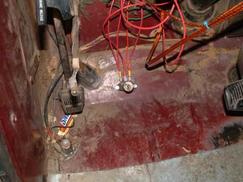 1979 Ford Bronco - the foot switch