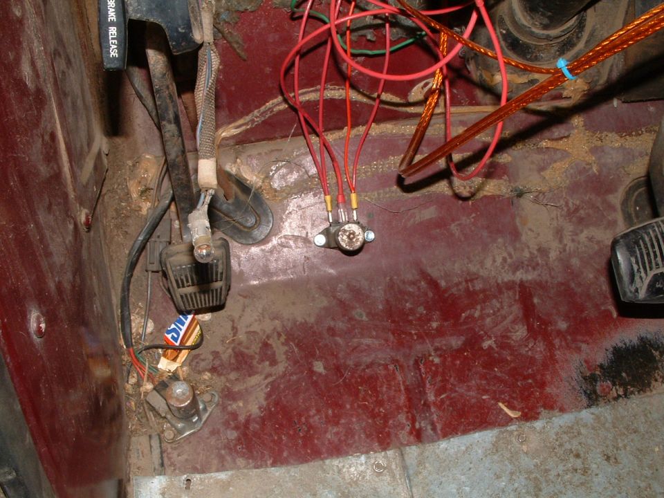 the foot switch