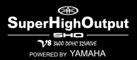 1998 Ford Taurus - This graphic displays "Super High Output SHO V8 3400 DOHC 32VALVE Powered by Yamaha" with Supermotors.net website.
