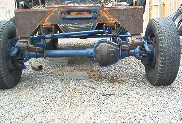 Finally!  It's done... Steering that is.