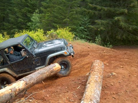 1978 Ford Bronco - this jeep made it up pretty easily after airing down.