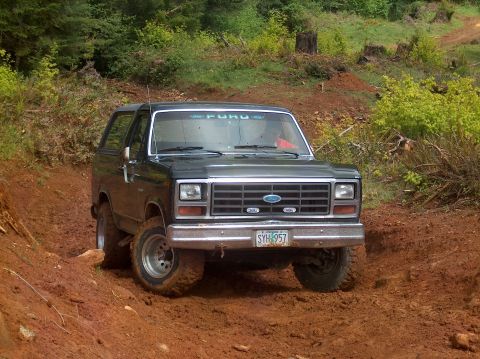 1978 Ford Bronco - this bronco tried quite afew times but did'nt make it.