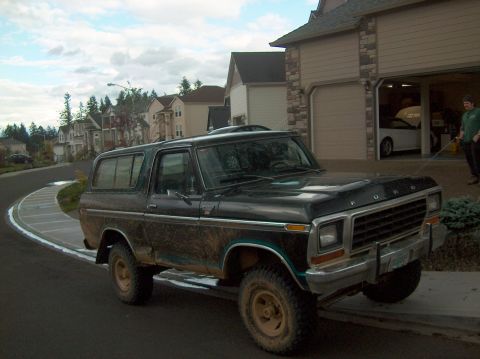 1978 Ford Bronco - whew made it home