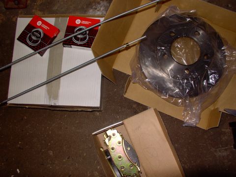 1986 Ford Bronco - Trouble was they were practically giving away rotors at $38.00 CDN ($20 to resurface what would you have done?). Got better lines with the…