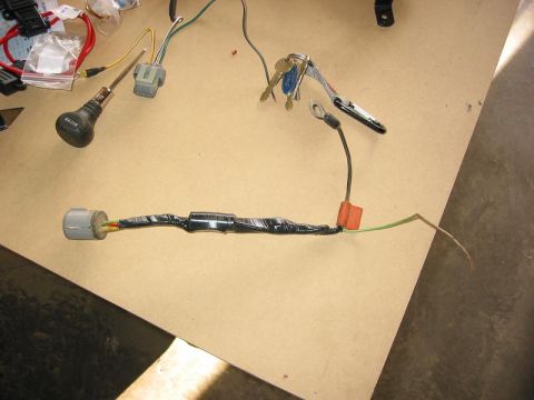 1985 Ford Bronco - Cleaned up power connector from alternator.. So pretty now:)