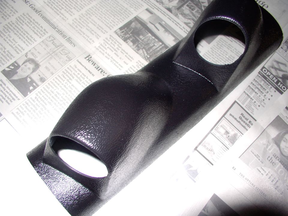 You can heat this and shape it with a heat gun wrapping it to fit the A-pillar and trimming off what you don't need.