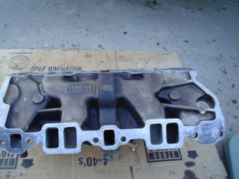 1981 Ford Bronco - cleaned up Edl performer intake.