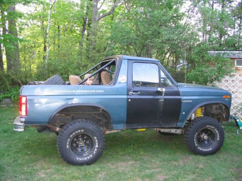 1986 Ford Bronco - Had to get it off .. been too long