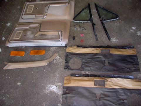1986 Ford Bronco - Scored the door panels today with a pile of other stuff I needed at a wreckers. They're rough, but no where near as sun damaged and scratch…