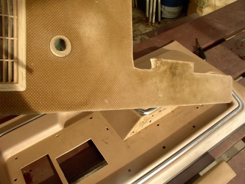 1986 Ford Bronco - Next off is the velour covered insert, looking pretty dirty too.