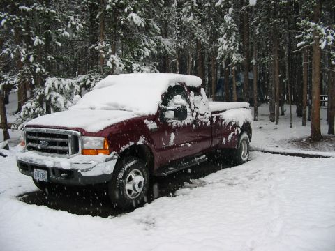 2000 Ford F-350 - Yellowstone - June 2002