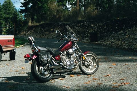 1977 Ford F-150 - This is my street bike. Had a lot of good trips on this one.