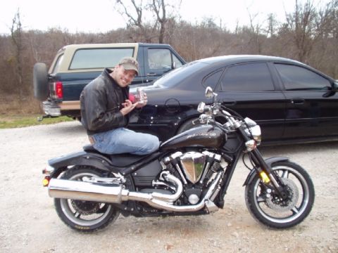 1995 Ford Bronco - Me acting stupid on my bike...