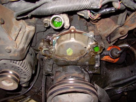 1986 Ford Bronco - Looking at how far in I am already has put me in the mood to change the timing gear set and front pan seal and TC seal too ! Damn it, I'm g…
