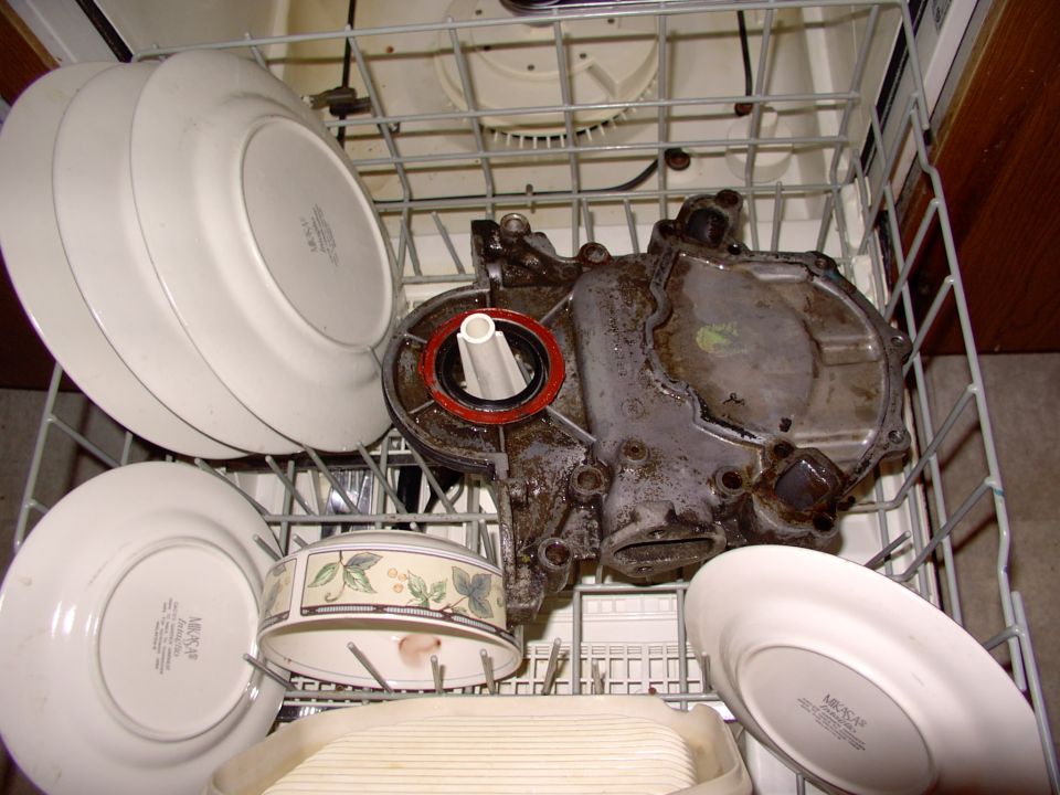 Who knew this stuff was dishwasher safe ? Or how to get/stay single.  Guess who's outta town ?