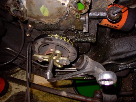 1986 Ford Bronco - Good old $3 off-shore puller ! Running Mopars for 25+ years, no balancer goes un-marked ! For heaven's sake protect the crank threads from…