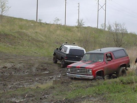 1981 Ford Bronco - it only got deeper if he went forward
