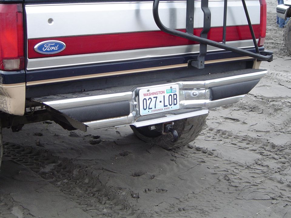 Mikes newly cut bumper