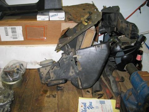 1981 Chevrolet Corvette - Heater core and unit