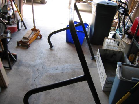 1992 Ford Bronco - Another shot of the roll bar after I finished painting i.