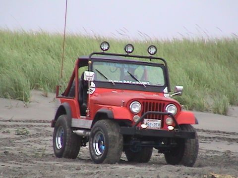 1994 Ford Explorer - Cary's Red Jeep