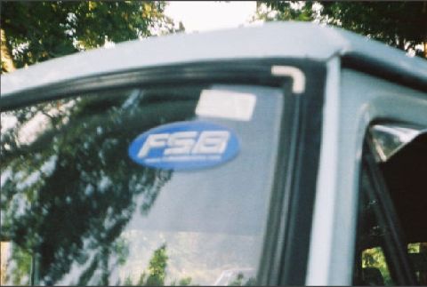 1978 Ford Bronco - My FSB sticker.