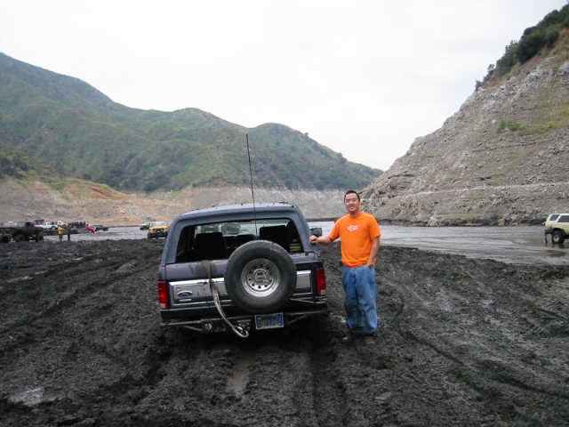 posing next to my bronco