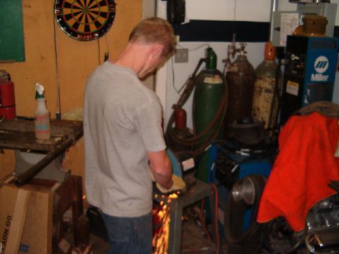 1988 Ford Bronco - Ryan on the grinder