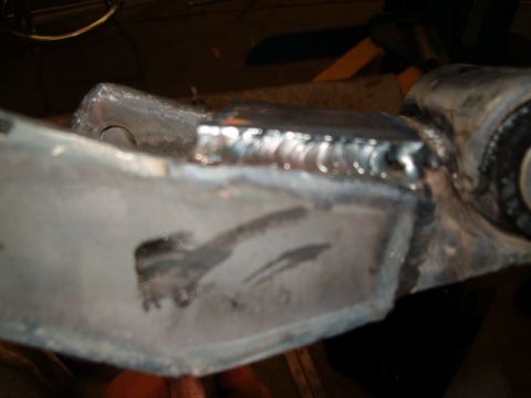1988 Ford Bronco - close up of the welds