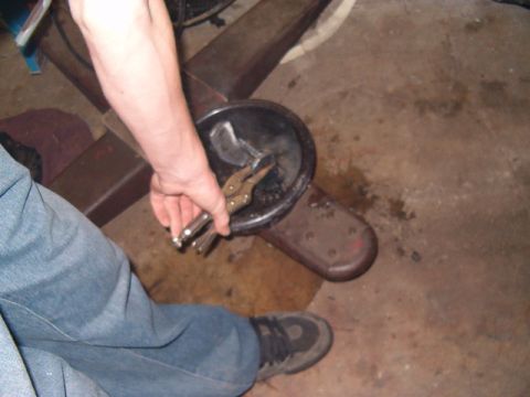 1988 Ford Bronco - had to repeatedly cool down the bushing so it didn't melt.