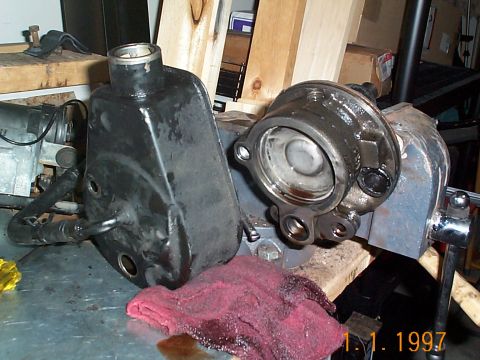 1992 Ford Bronco - This is what it will look like once the can has been removed.