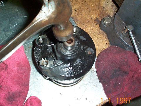 1992 Ford Bronco - Flip the unit over and hit the shaft with a rubber mallet or hammer. Use something to protect the shaft from damage and small block of wood…