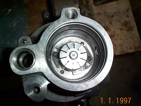 1992 Ford Bronco - Reinstalling the shaft. I used a rubber mallet to tap it down, it went in pretty easily. It was at this point, I realized I had forgotten t…