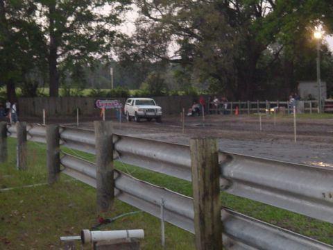 1989 Ford Bronco - me lining up for my first run