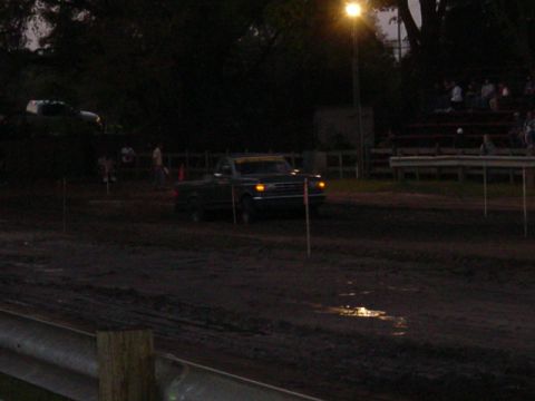 1989 Ford Bronco - Hoss on his run with the f150