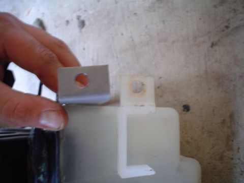 1981 Ford Bronco - peice of 16 gauge cut about 7 x 1"