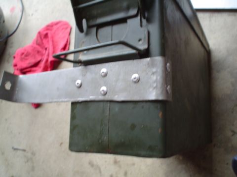1981 Ford Bronco - riveted in place