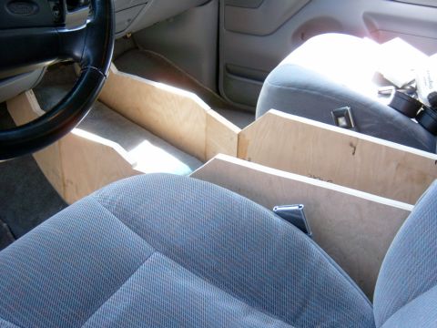1995 Ford Bronco - Test fit wit the modifided peices. Still need alot of work.