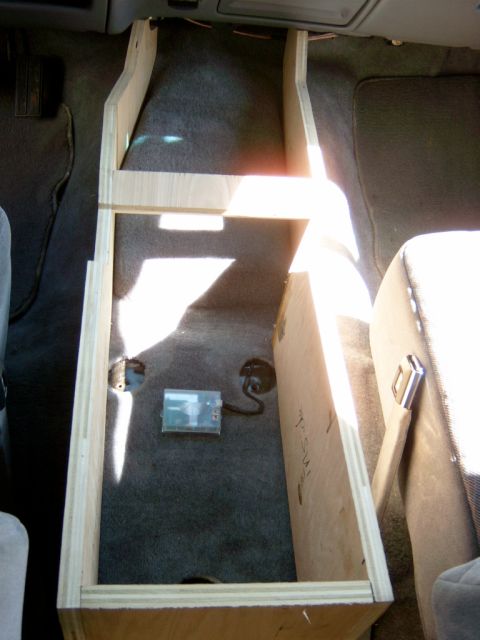 1995 Ford Bronco - It has a foot-print very similar to the stock one, accept for the upper part