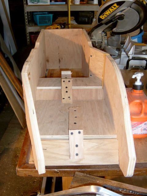 1995 Ford Bronco - Because the screws on the sides are only temporary I had to build a "backbone" for when i take it a-part to put the vynal on. (This will ma…