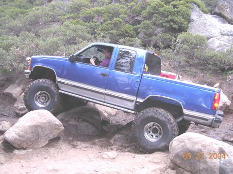 1994 Ford Bronco - Bill made the gate seem easy.