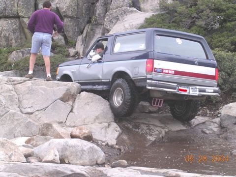 1994 Ford Bronco - andy approaching V rock