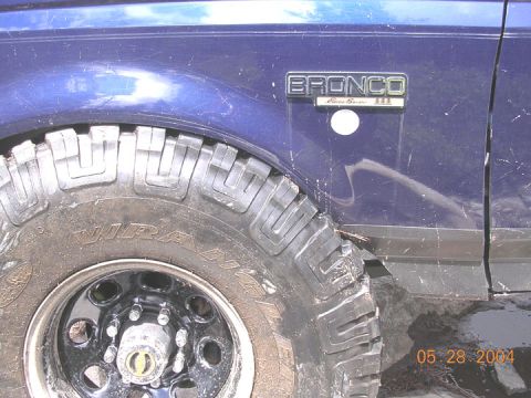 1994 Ford Bronco - still need to cut this one